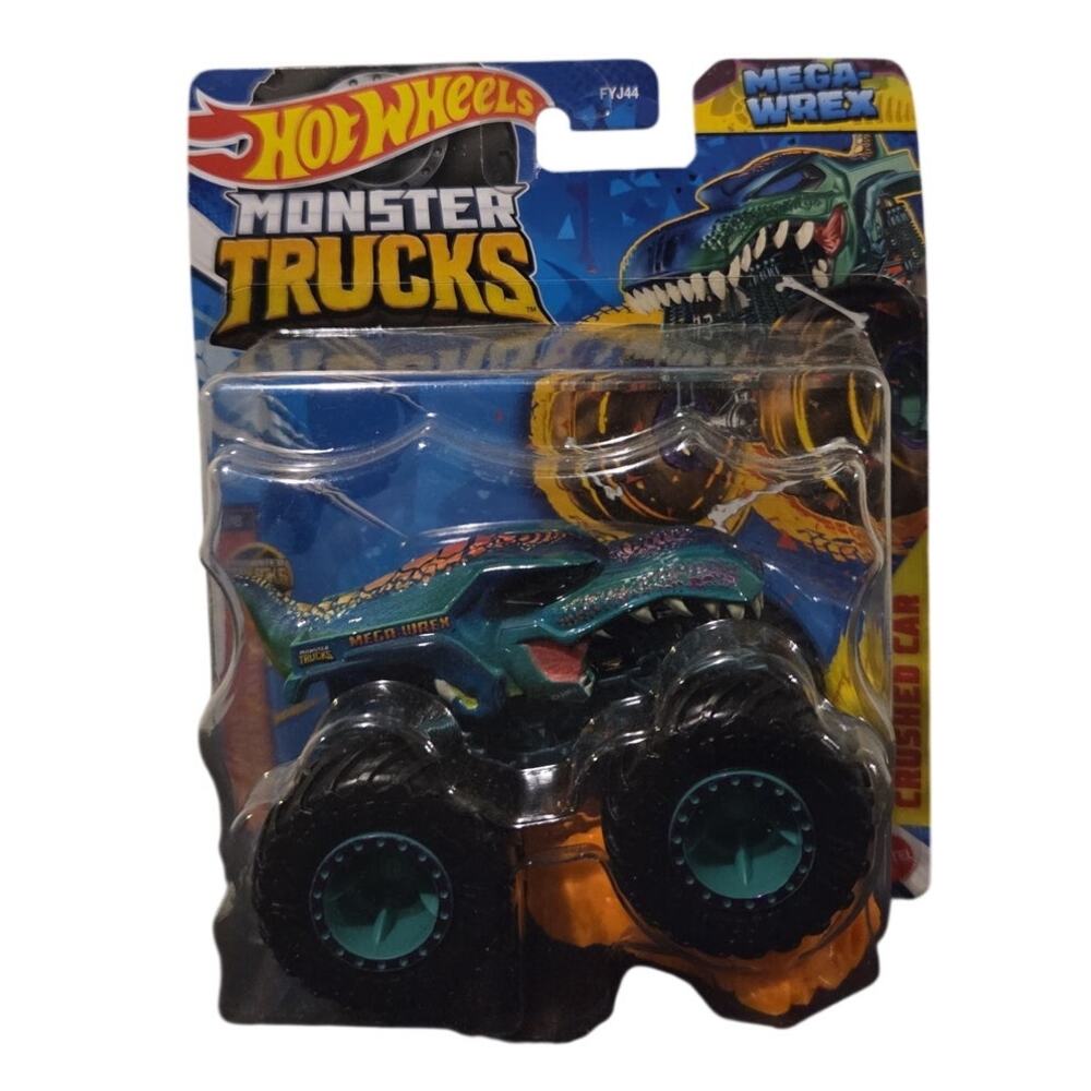 Hot Wheels Monster Trucks 1:64 Scale Mega Wrex - New